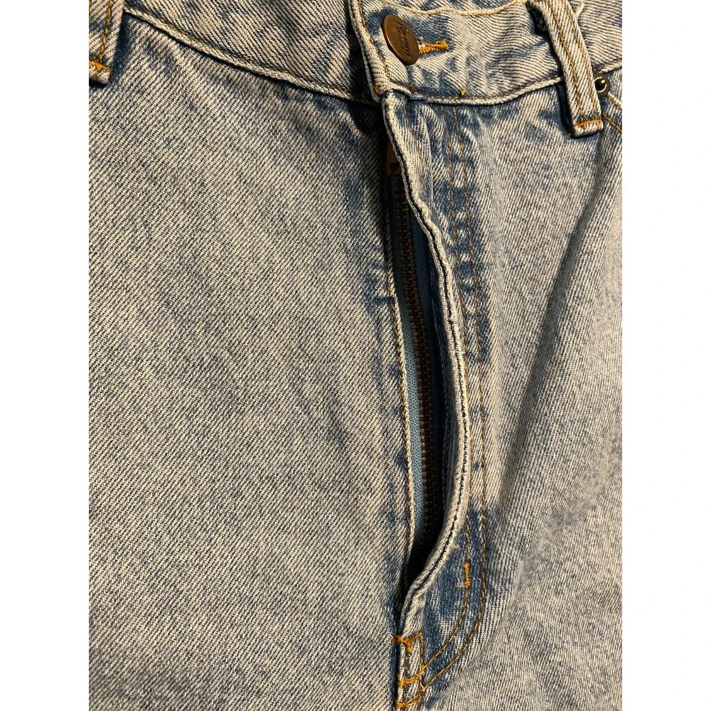 Vintage Fornari Jeans Womens 28 Blue Light Wash Denim 90s Italian Hi Rise Cotton - Picture 4 of 16